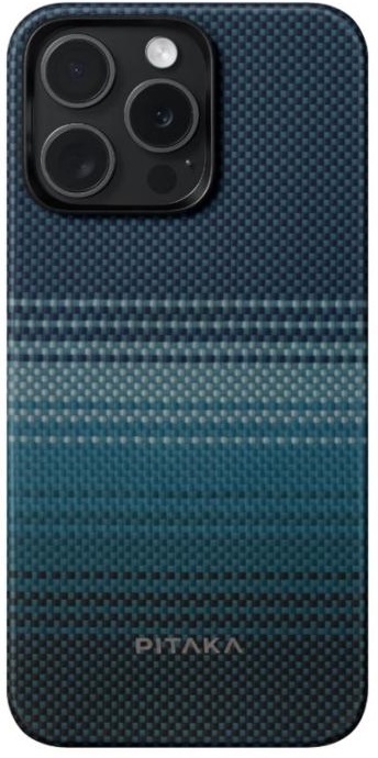 Чехол из арамидного волокна с поддержкой MagSafe PITAKA Case (Moonrise) для iPhone 15 Pro Max