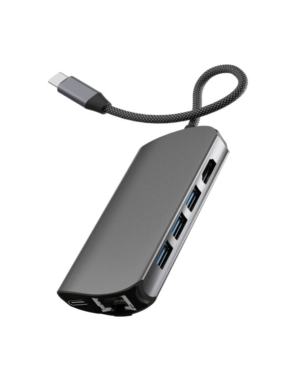 Конектор HUB 8 в 1 USB C